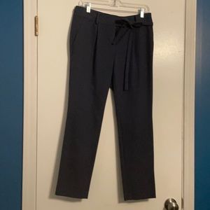 Loft pants with tie waist